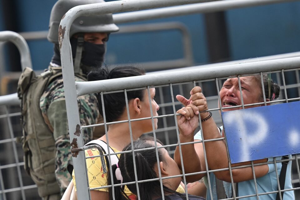 Ecuador declares prison emergency as inmates killed and 100 guards taken hostage