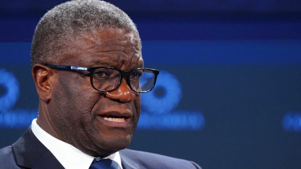Denis Mukwege announces plans to run for president of DRC