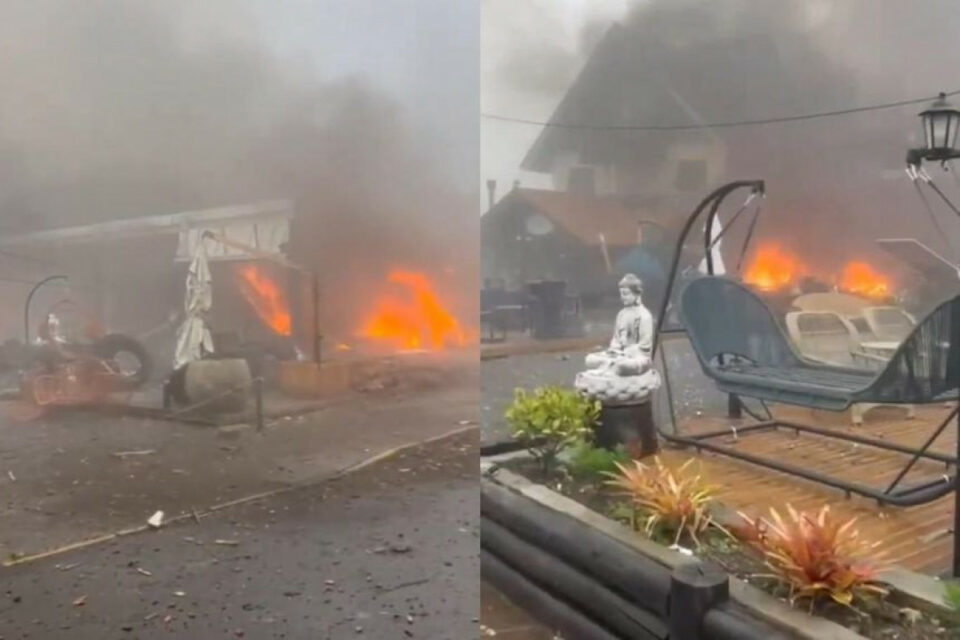 At least 10 killed in plane crash in Brazilian mountain resort