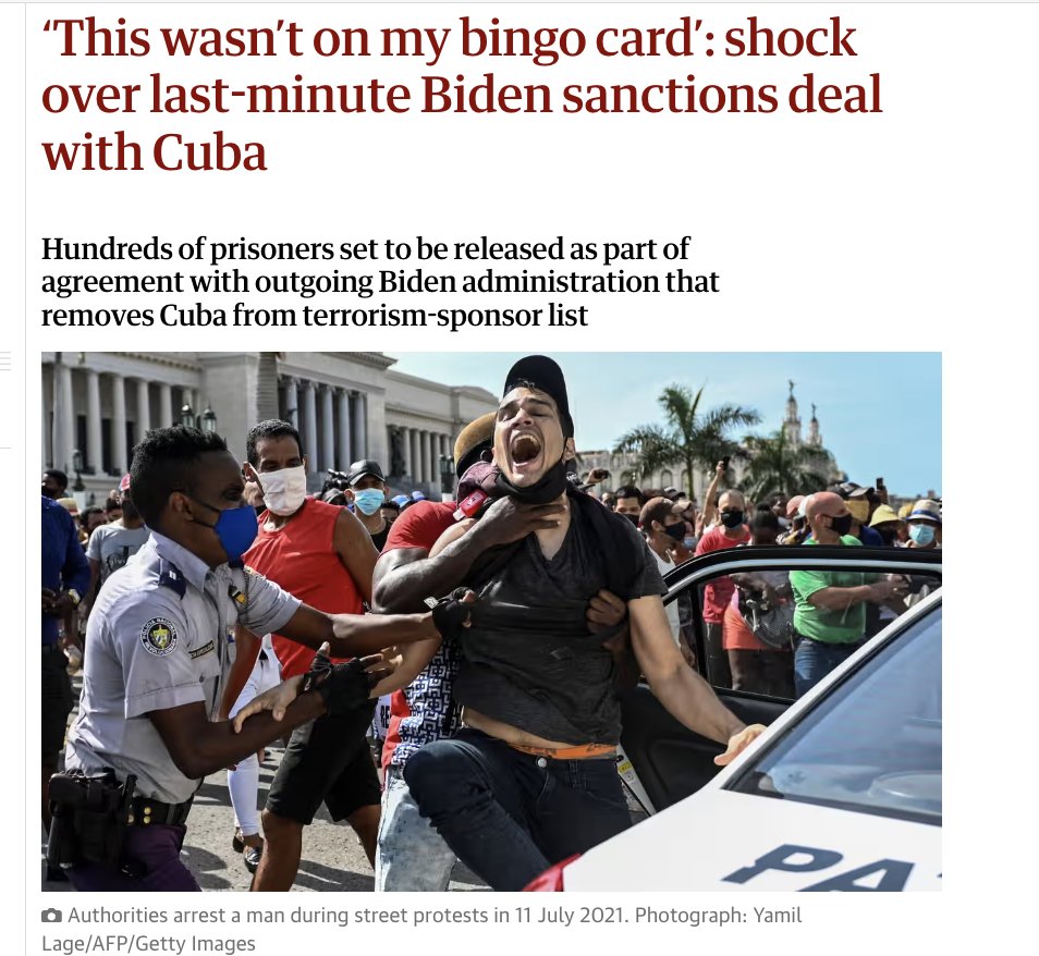 Families fear for Cuban prisoners after Trump reneges on release deal