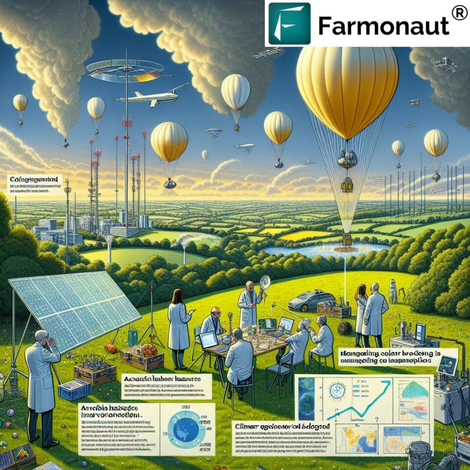 Real-world geoengineering experiments revealed by UK agency