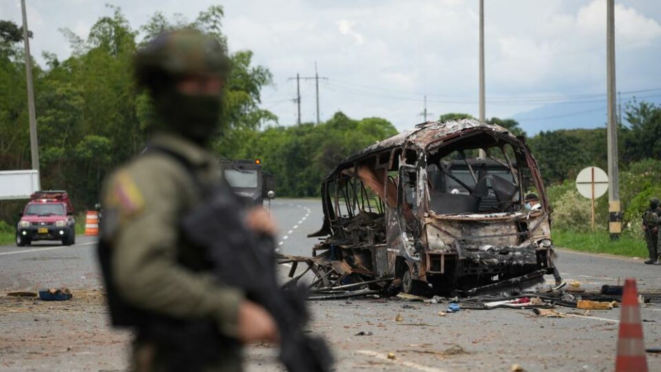 At least seven dead and 50 wounded as Colombia hit with bombings and gun attacks