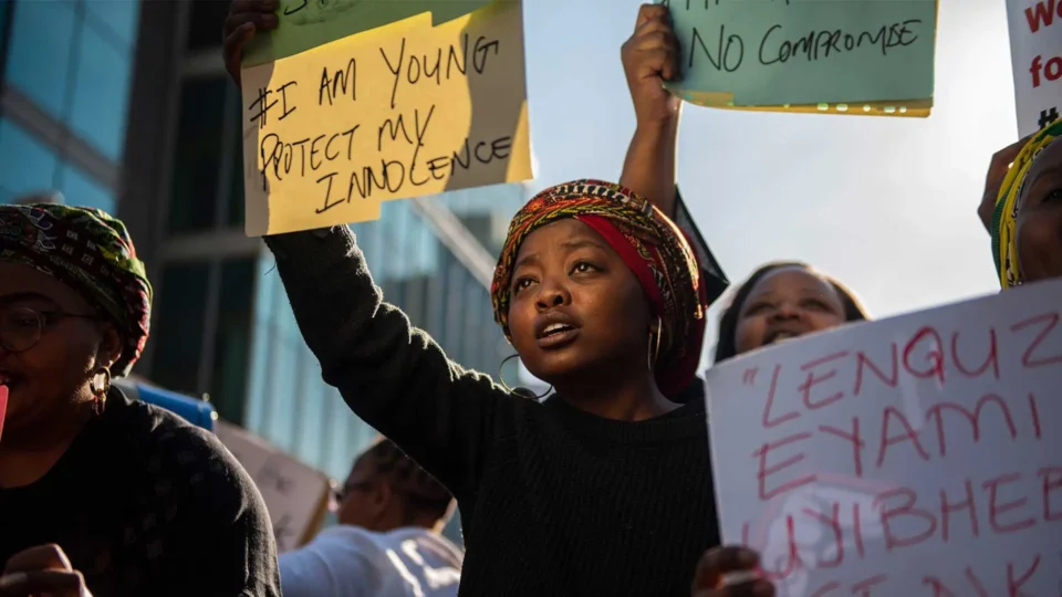 South African woman’s murder prompts anger at country’s high level of femicide